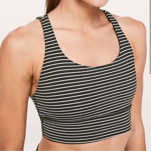 LuluLemon energy long line bra